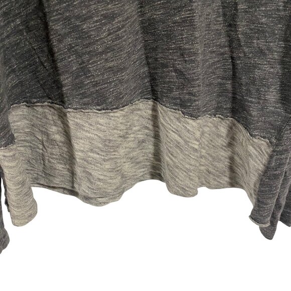 Free People Beach Cocoon Cowl Neck Pullover Gray Top Size XS/S - Picture 4 of 7